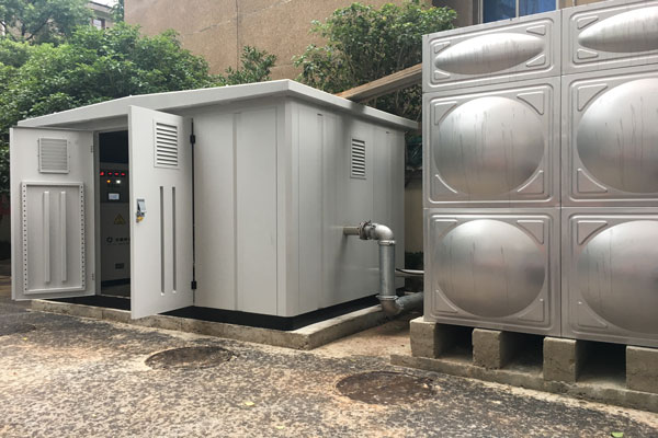 小区二次供水改造 一体化智慧供水泵房 不锈钢供水设备 无塔加压设备